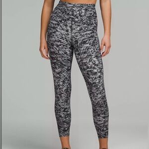 Lululemon Base Pace High-Rise Running Tight 24” size 2 Estuary Grey Multi ESTY